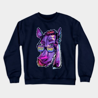 Moo Baby in Color Crewneck Sweatshirt